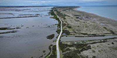 Sonbahar yağışları Kızılırmak Deltası Kuş Cenneti'ni yeniden canlandırdı