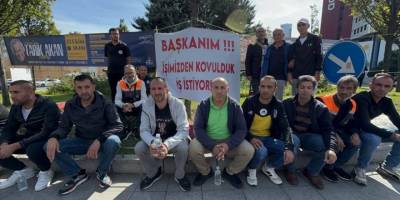 Şişli Belediyesi'nde işten çıkarılan işçilerden eylem