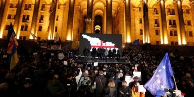 Gürcistan'da parlamento seçim sonuçlarını kabul etmeyen muhalefetten yeni seçim çağrısı