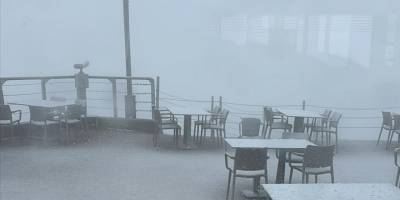 Antalya'nın yüksek kesimlerine kar yağdı