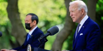Biden, göreve geldiği günden bu yana ilk yüz yüze görüşmesini Japonya Başbakanı ile yaptı