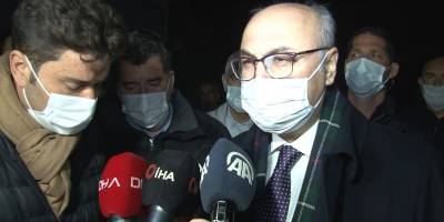 Vali Köşger'den hortum felaketinin yaşandığı Çeşme'de