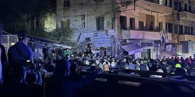 İsrail ordusunun Beyrut'un merkezine düzenlediği saldırıda 5 kişi öldü