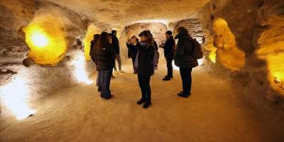 Kapadokya'daki yer altı şehirlerini 10 ayda 1 milyon 322 bin 598 turist gezdi