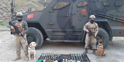 Çukurca’da PKK'ya darbe: Çok sayıda silah ve mühimmat ele geçirildi