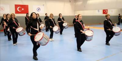 Kadın bando takımı ilk Türk kadın mitinginin yıl dönümünde sahne alacak