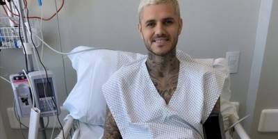 Galatasaray'ın Arjantinli golcüsü Mauro Icardi, ülkesinde ameliyat edildi