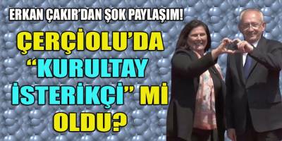 Çerçioğlu yeniden manevralara mı başladı? "Kurultay isterikçi" mi oldu?