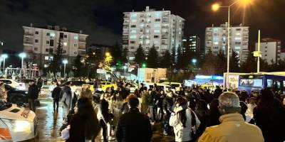 Batıkent metro istasyonunda yangın