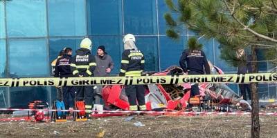 Muğla'da hastaneye çarpan ambulans helikopter düştü, 4 kişi yaşamını yitirdi