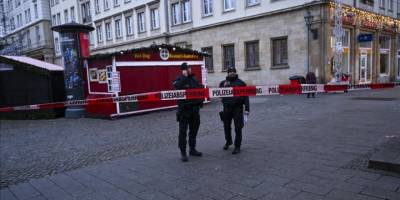 Almanya'da Noel pazarı saldırganı tutuklandı