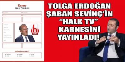 Şaban Sevinç'in Halk Tv Karnesi, İmamoğlu'nun diplomasını solladı!