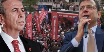 Ankara'da 'İmamoğlu' mitingi: Mansur Yavaş 'anketlerle' tepki gösterdi!