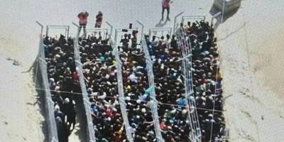 Görüntüler Gazze'den: Nazi kampları benzetmesi!