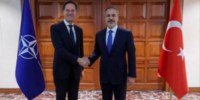 Bakan Fidan, NATO Genel Sekreteri Rutte ile görüştü