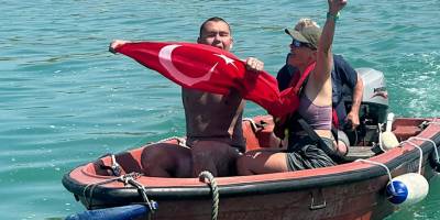 İzmir’in gururu Tuna bir kez daha tarih yazdı