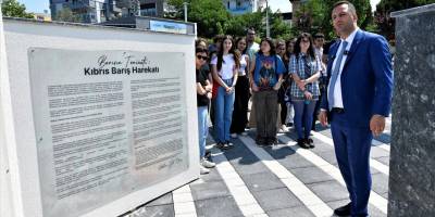 Başkan Eşki öğrencilere Kıbrıs’ı anlattı