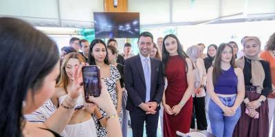 Bayraklılı öğrenciler sınav öncesi moral depoladı