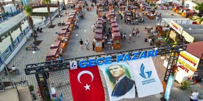 Güzelbahçe Gece Pazarı yenilendi