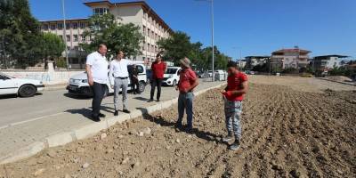 Başkan Çiçek sahada... Çalışmaları yerinde inceledi!