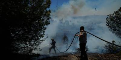 İzmir İtfaiyesi, Çeşme'nin dört bir yanında görev başında