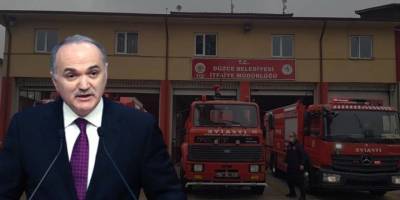 Düzce’den yangında çalışmalara destek... İtfaiye ekiplerini İzmir'e gönderdi!