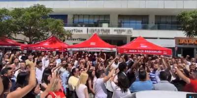 Adliye önü eylem alanı!