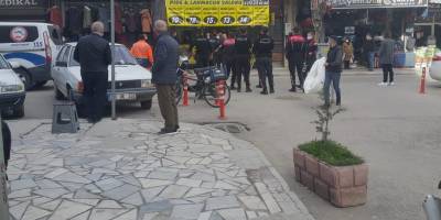 Korona virüs denetimine çıkan ekibe pidecilerden saldırı