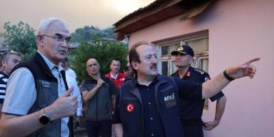 AFAD'dan Ödemiş'teki orman yangınına ilişkin bilgilendirme