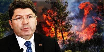 Adalet Bakanı Tunç duyurdu: Orman yangınlarıyla ilgili 13 kişi tutuklandı