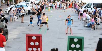 Karşıyaka'dan "Sokak Senin Mahalle Olimpiyatları" etkinliği