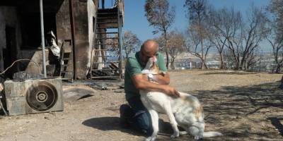Yangından kurtarılan Kaptan’a sıcak yuva