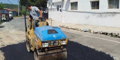 Selçuk'ta asfalt çalışmaları tam gaz