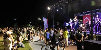 Aydın'da sanatın kalbi Mimar Sinan Parkı'nda attı