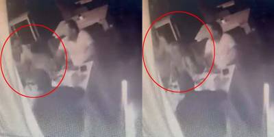 Eğlence mekanında saldırı: Başını masaya vurdu!