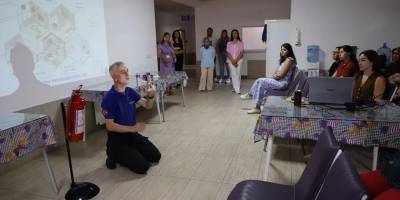 Menderes'te engellilere afet eğitimi!