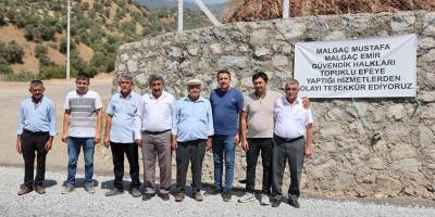 Aydınlı muhtarlardan Çerçioğlu'na teşekkür