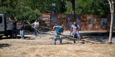 Paterson Köşkü çevresi temizlendi!