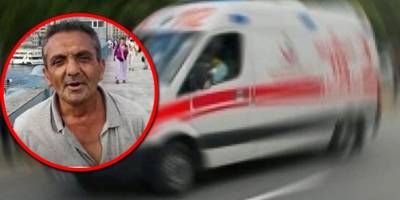 Yola savruldu... Bisikletlinin acı sonu!