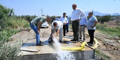 Manisa Büyükşehir’den yeni içme suyu sondajı