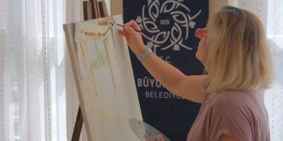 Aydın'da resim kursları devam ediyor