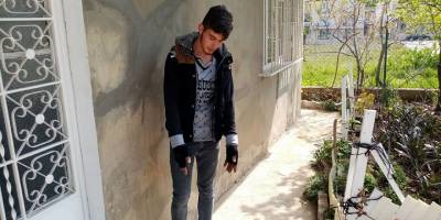 1 hafta önce aldığı motosiklet 5 dakikada çalındı