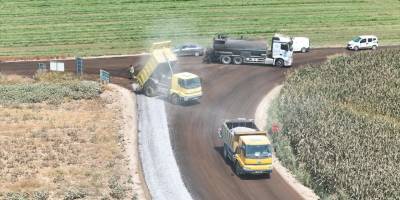 Aydın'da yol çalışmaları tam gaz devam ediyor