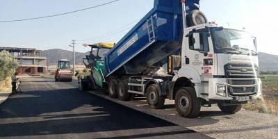 Manisa Büyükşehir'de asfalt çalışmaları tam gaz!