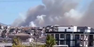 İzmir'de korkutan yangın!