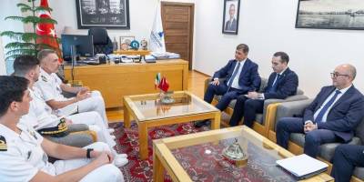 İtalyan Donanması heyetinden Tugay’a ziyaret