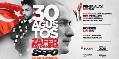 30 Ağustos Aliağa’da coşkuyla kutlanacak