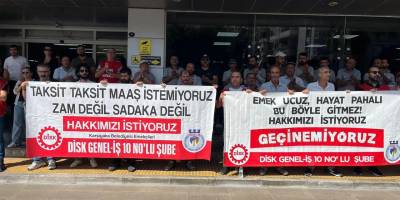 Karşıyaka Belediyesi'nin önü eylem alanı!