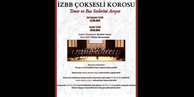 Büyükşehir'den korist, tenor ve bas korist alımı