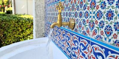 Kültürpark’ın tarihi çeşmesi yenilendi!